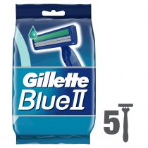 GILLETTE BLUE II LUBRASTIP KELY HANDLE 5's 32039