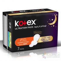 KOTEX ULTRA-THIN PADS NIGHT WITH WINGS 7