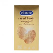 DUREX REAL FEEL CONDOM, 10's 70346