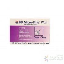 BD MICRO-FINE PLUS NEEDLES(31G) X5MM,100PK 320590