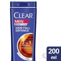 CLEAR MEN'S ANTI-DANDRUFF SHAMPOO HAIR FALL DEFENSE, 200ML