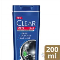 CLEAR MEN'S ANTI-DANDRUFF SHAMPOO DEEP CLEANSE, 200ML