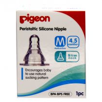 PIGEON SILICONE NIPPLE S- (M) 1PC/BOX 39295
