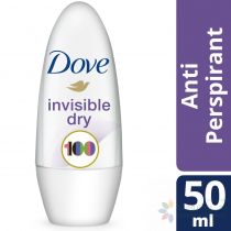 DOVE ANTIPERSPIRANT ROLL-ON INVISIBLE DRY, 50ML