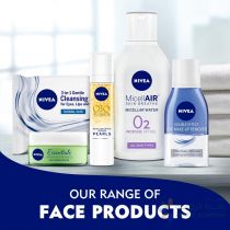 NIVEA 3IN1 MICELLAIR SKIN BREATHE MAKEUP REMOVER FACE CLEANSER WITH MICELLAR WATER 100ML