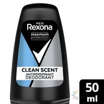 REXONA MEN ANTIPERSPIRANT ROLL-ON CLEAN SCENT, 50ML