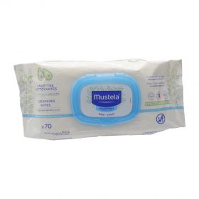 MUSTELA EXT TH. CLEAN&SOOTH WIPES 70PK 40051