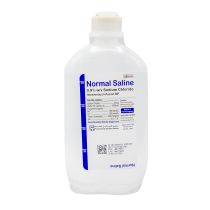 NORMAL SALINE 0.9% IV INFUSION, 500 ML