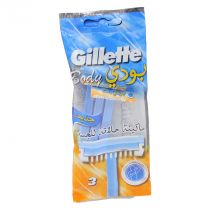 GILLETTE BODY BAGS 32597, 3'S