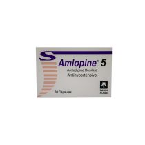 AMLOPINE 5 MG CAP, 30 'S