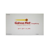 GALVUS MET 50/850 MG TAB. 60'S
