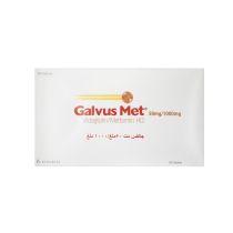 GALVUS MET 50/1000 MG TAB. 60'S