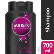 SUNSILK SHAMPOO BLACK SHINE, 700ML