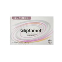 GLIPTAMET 50/1000 TAB