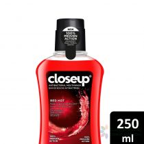 CLOSE-UP ANTI-BACTERIAL MOUTHWASH RED HOT 250ML 