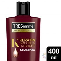 TRESEMMÉ KERATIN SMOOTH SHAMPOO WITH ARGAN OIL FOR DRY & FRIZZY HAIR, 400ML