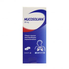 MUCOSOLVAN 30MG TAB, 20's