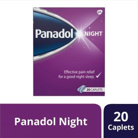 PANADOL NIGHT CAPLET TAB, 20 'S